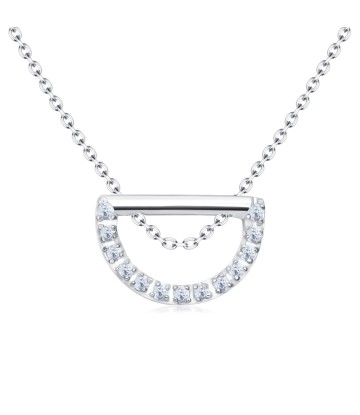 Cute Style Silver Necklaces SPE-3201